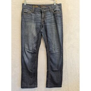 Kut‎ from the Kloth Jeans Women's Size 14 Dark Wash Straight Leg Denim